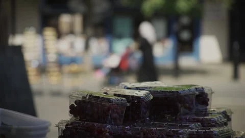 Market Stall Stock Footage 93203186