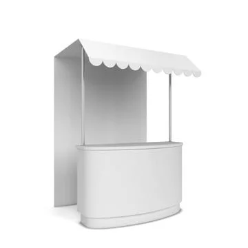 Market stall Stock Illustration