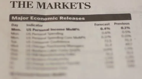 Market statistics Vidéo 12414683