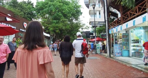 Market streets Stock Footage 90362301