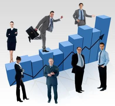 The market is variable, invest wisely! Fotos de archivo