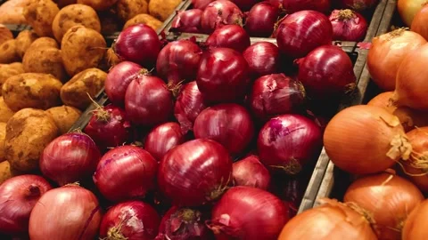 Market Vegetables Display in Melbourne Stock Footage 299790983