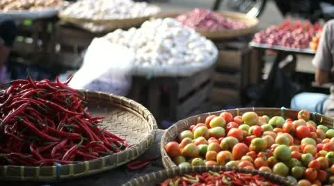 Market, vegetables Stock-Footage 11137176