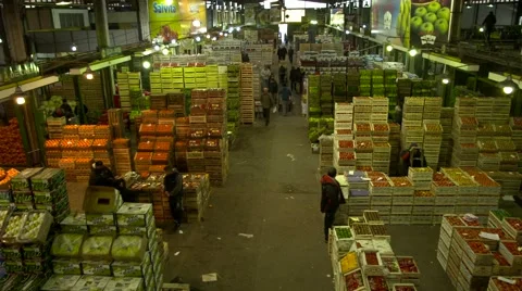 Market working Timelapse Stock Footage 63989867