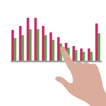 Marketing Analysis of Customer Behavior Data with Statistical Web Analytics Stock Illustration