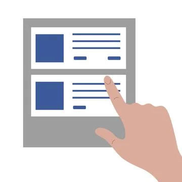 Marketing Analysis of Customer Behavior Data with Statistical Web Analytics Stock Illustration