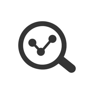 Marketing Analysis Icon Stock Illustration