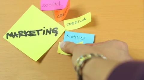 Marketing Areas Stock Footage 10749783
