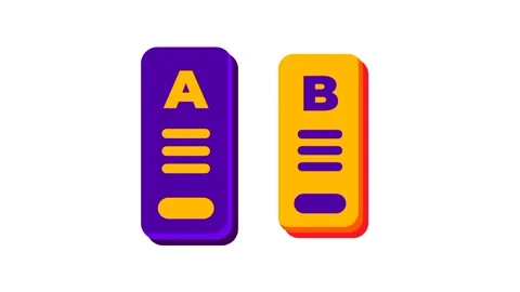 Marketing A/B Testing Stock Footage 333116540