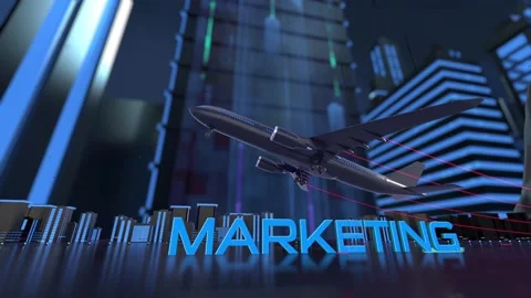 Marketing-Blockchain Video stock 265799423