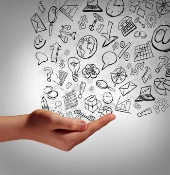 Marketing communication Stock Illustration