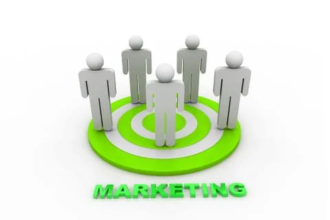 Marketing Concept Stock Illustration
