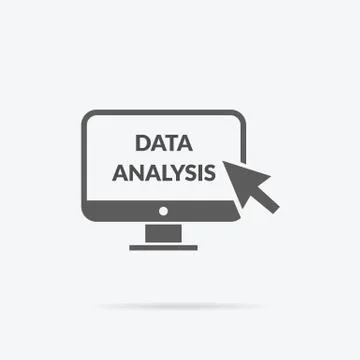 Marketing Data Analytics, Analyzing Statistics Illustrazione stock