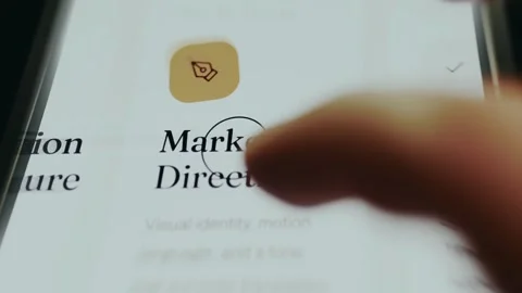 Marketing Direction as overarching strategic framework, vision, and methodology Stock Footage 334940376