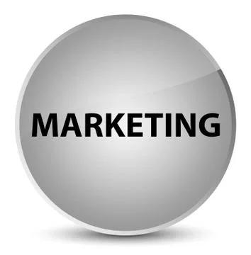 Marketing elegant white round button Stock Illustration