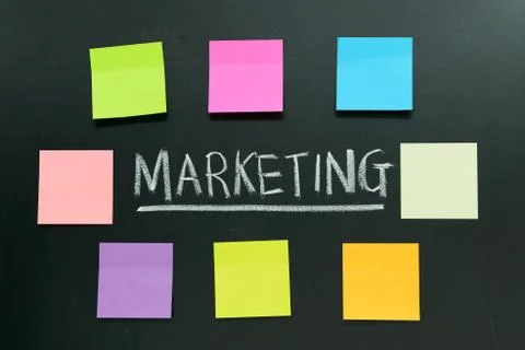 Marketing elements 스톡 사진
