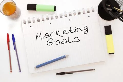 Marketing Goals Stock Illustration
