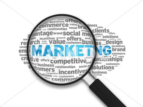 Marketing Stock Illustration