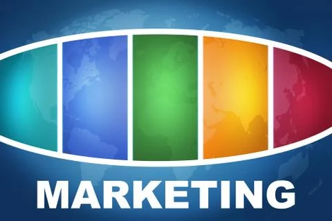Marketing Stock Illustration