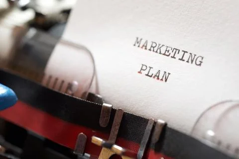 Marketing plan concept Фото