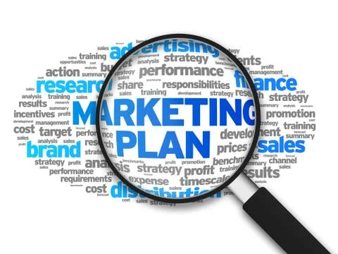 Marketing plan Stock Illustration