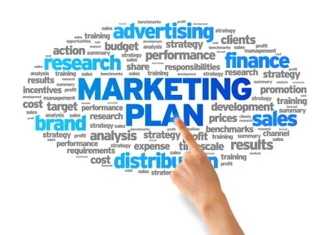 Marketing plan Stock Illustration