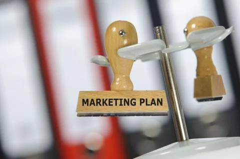 Marketing plan Stock Photos