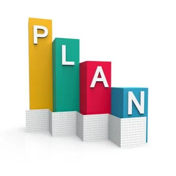 Marketing planning Stock Illustration