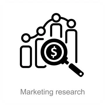 Marketing research Stock Illustration