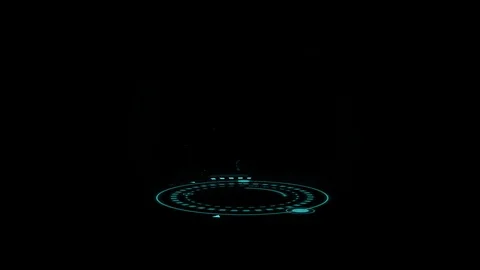 Marketing Strategy Concept with Abstract Technology Background, 3D Holographic E Stock Footage 104645161