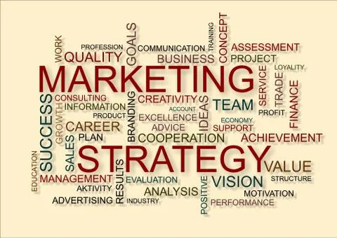 Marketing strategy Stock Illustration