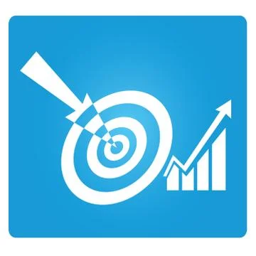 Marketing target Stock Illustration