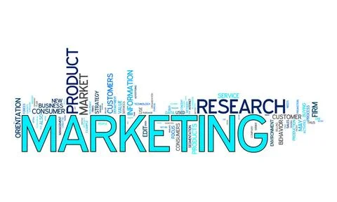 Marketing text cloud An image of nice marketing text cloud Copyright: xZoo... Foto stock