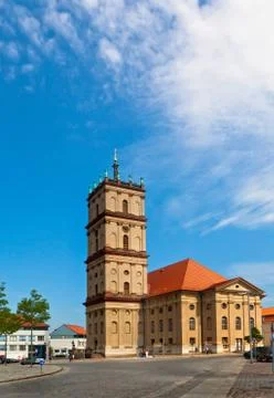 Marketplace of Neusteltitz Stock Photos