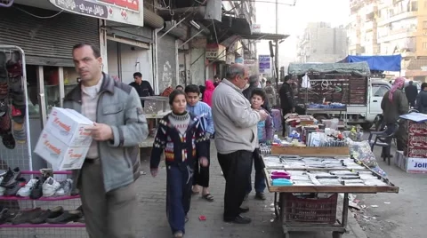 Markets in Aleppo Syria Vidéo 55127822