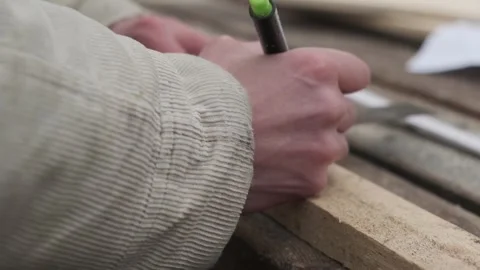 Marking 3 Video stock 267208512