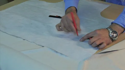 Marking the Lining 스톡 동영상 40329224