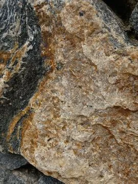 The marks of nature on stone Stock Photos
