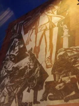 Marks of the past Stock Photos