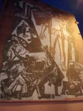 Marks of the past Stock Photos