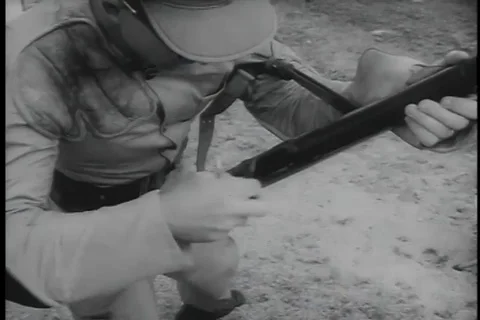 Marksman select to compete with other services and top civilians group - 1958 Stock Footage 99589644