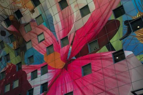 Markthal Rotterdam Stock Photos