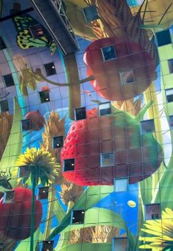 Markthal Rotterdam Stock Photos