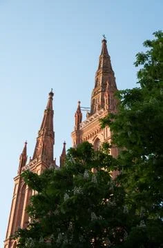 Marktkirche Wiesbaden Foto stock