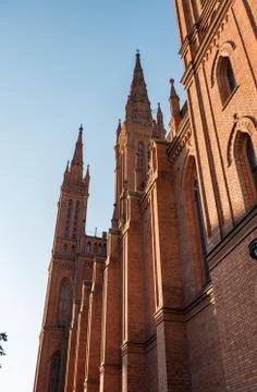 Marktkirche Wiesbaden Stock Photos
