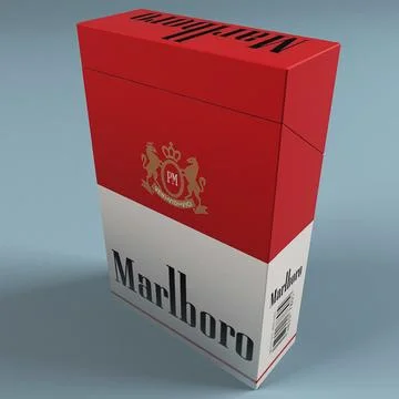 Marlboro cigarettes 3D-Modell