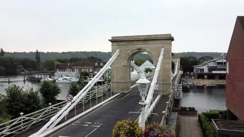 Marlow Bridge Video stock 170792331