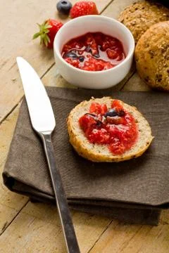 Marmalade -  breakfast Stock Photos