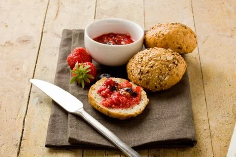 Marmalade -  breakfast Stock Photos
