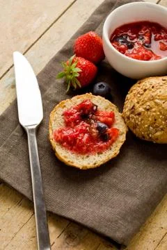Marmalade -  breakfast Stock Photos